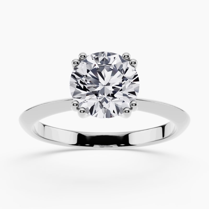 Image 48: Ring featuring a hidden diamond set inside the band